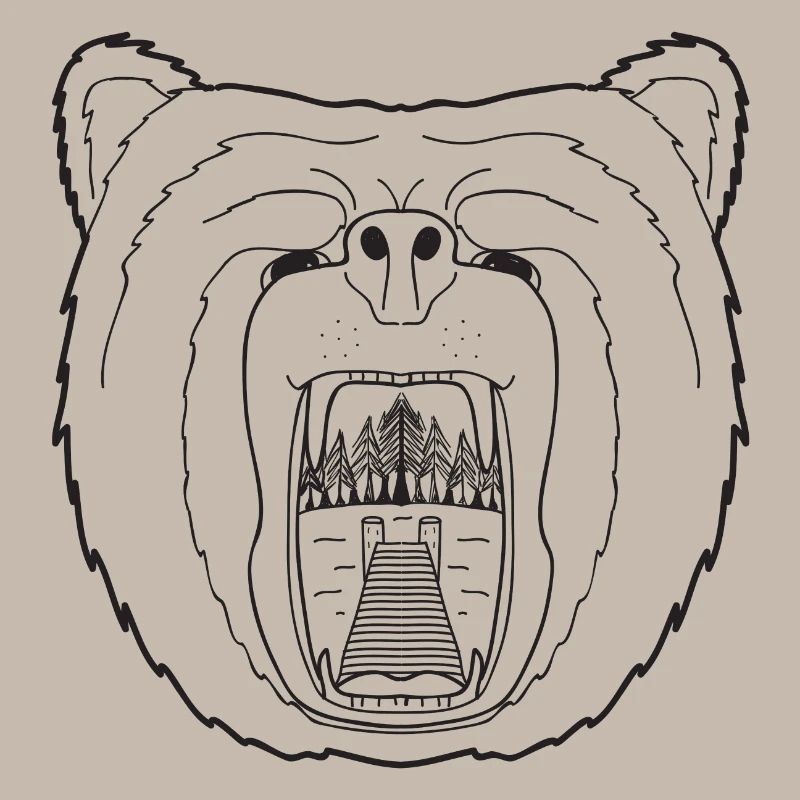 Wild Wild Vests Bear Tee