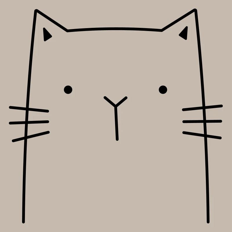Chat Kitten Idée cadeau pour amis chat