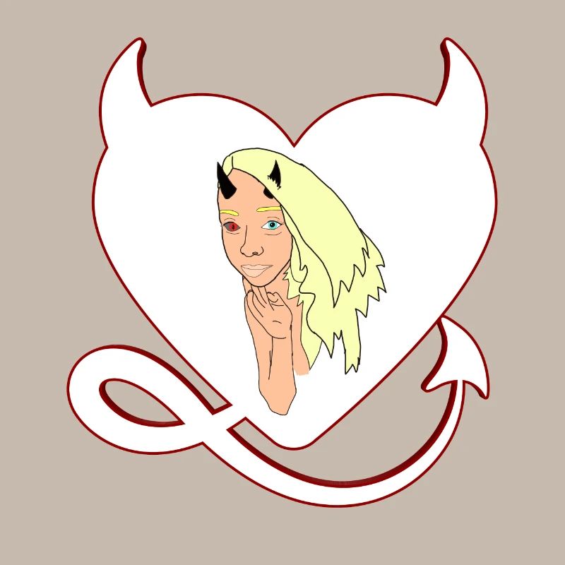 Devil with devil's heart Devil devil's female