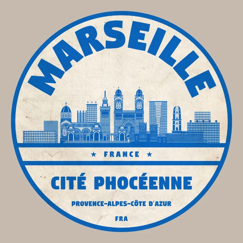 Marseille Cité Phocéenne Emblem