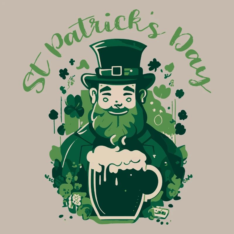 Tee de la Saint-Patrick: Leprechaun & Beer Fun!