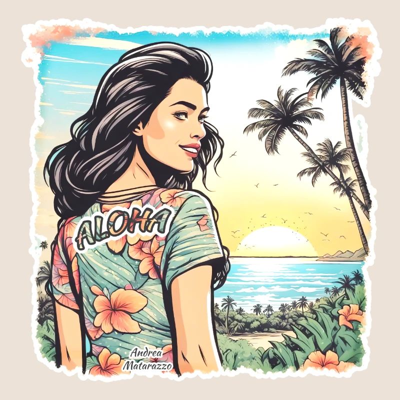 Aloha Mädchen