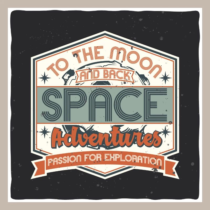 Panneau d’inspiration d’aventure spatiale