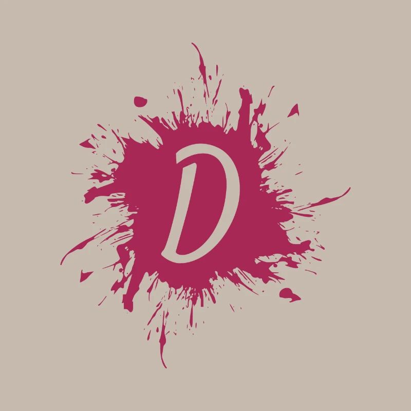 Letter D - initial letter D