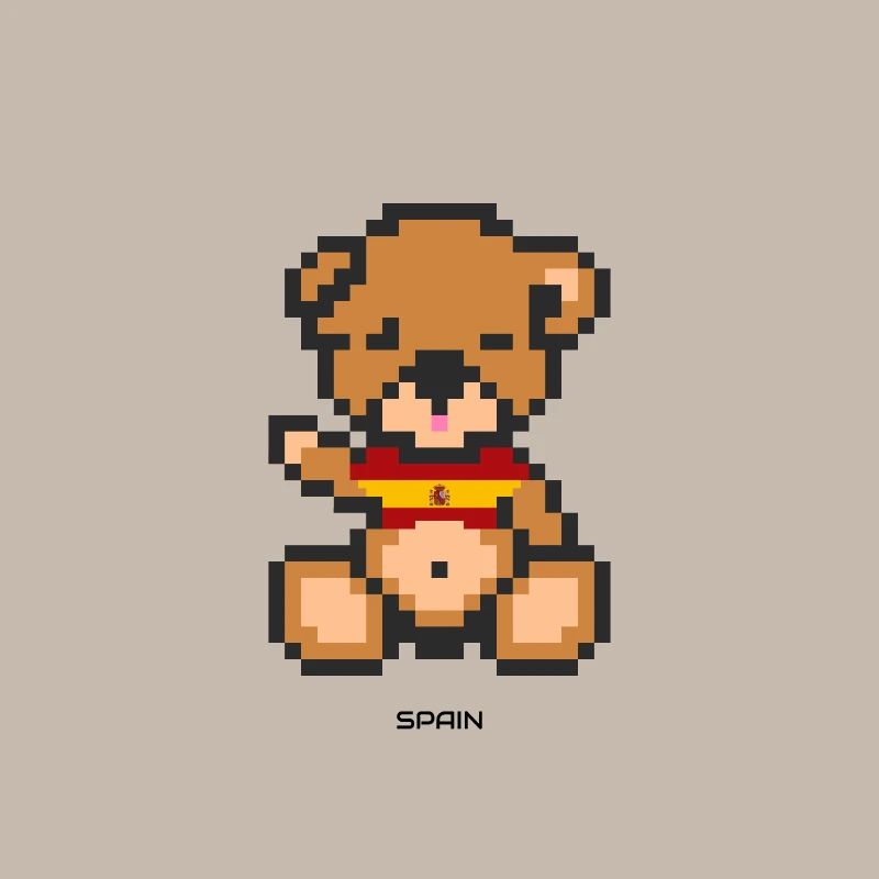 Pixel Bear Spain