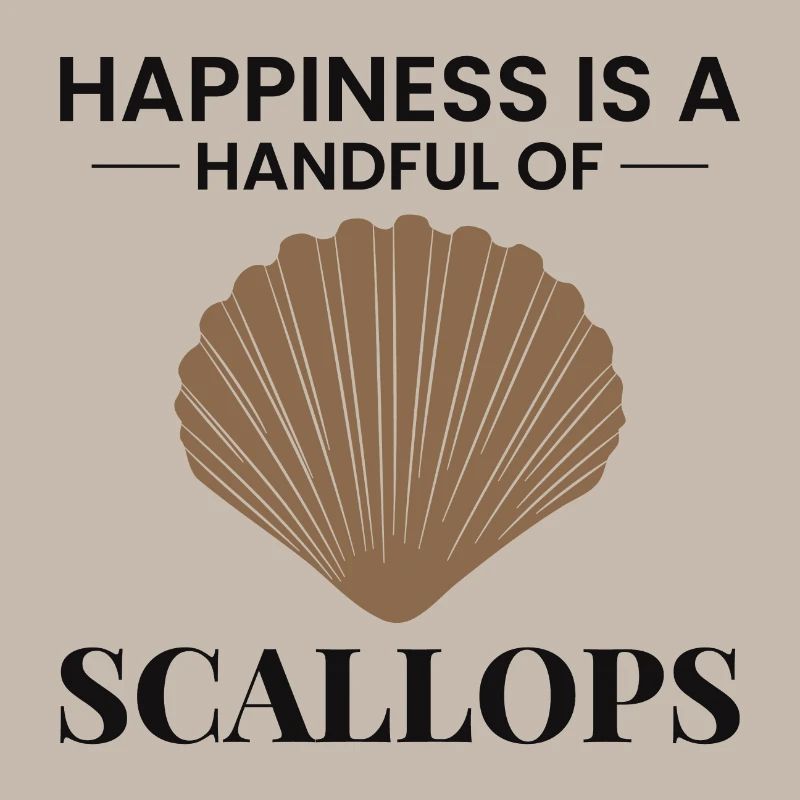 Scallop Seashells Collector Beachcomber Shellfish