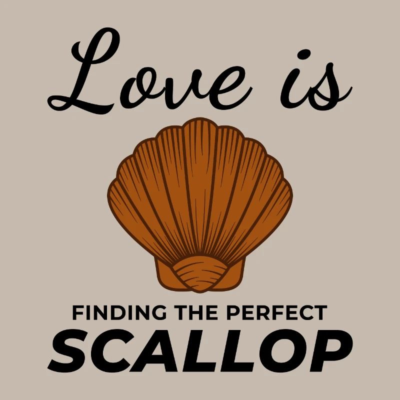 Scallop Seashells Collector Beachcomber Shellfish