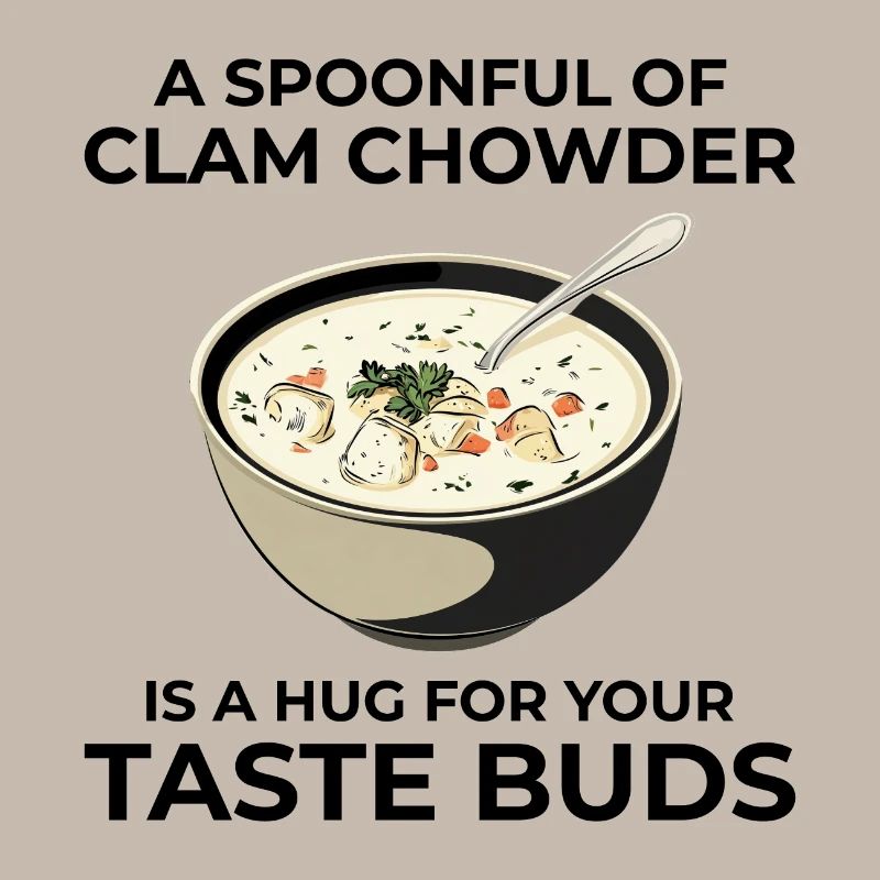 Clam Chowder Shellfish Hilarious Seafood Soup