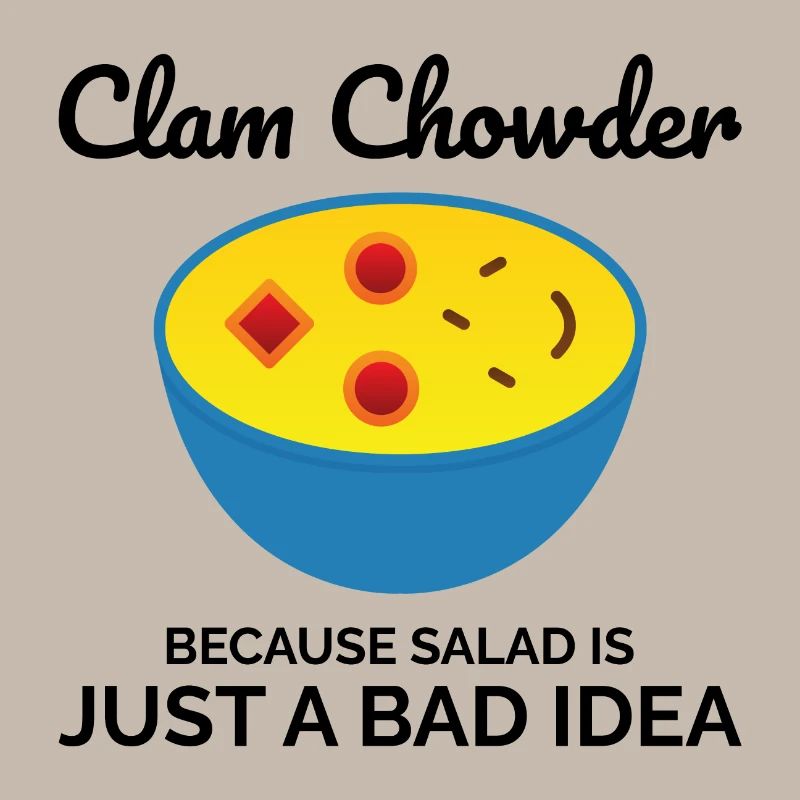 Clam Chowder Shellfish Hilarious Seafood Soup