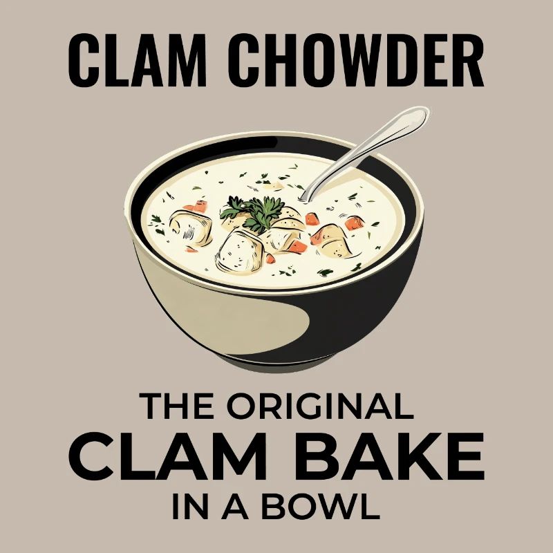 Clam Chowder Shellfish Hilarious Seafood Soup