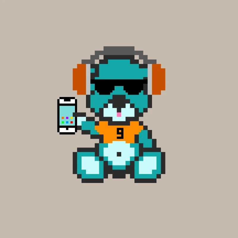 Pixel Bear Geek