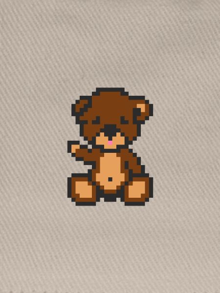 Pixel Bear Brownie