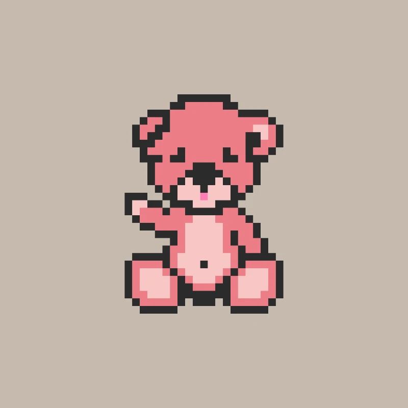 Pixelbär-Bonbons