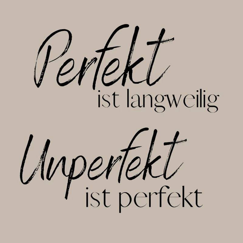 Perfekt sein