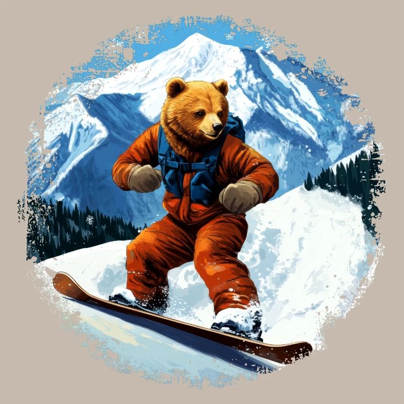 Bears Snowboard