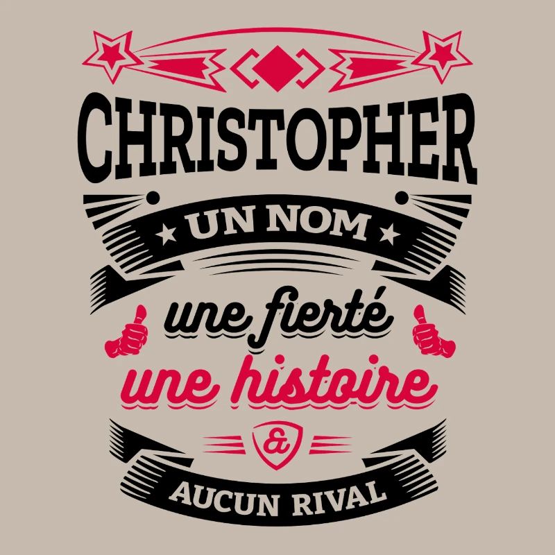 CHRISTOPHER UN NOM UNE FIERTÉ AUCUN RIVAL
