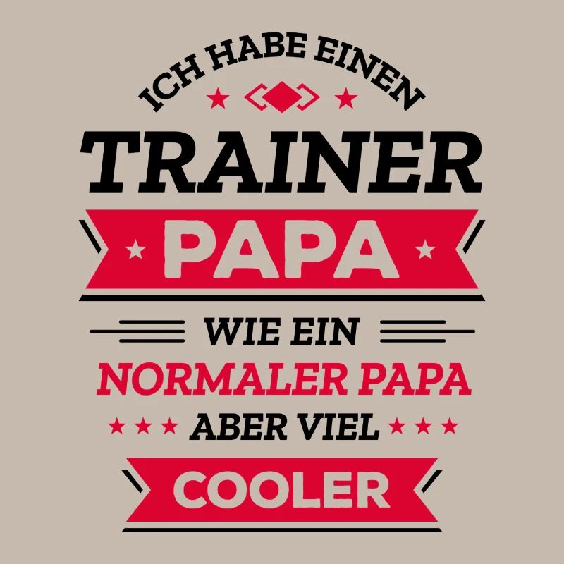 COOLER TRAINER PAPA VATERTAG GEBURTSTAG