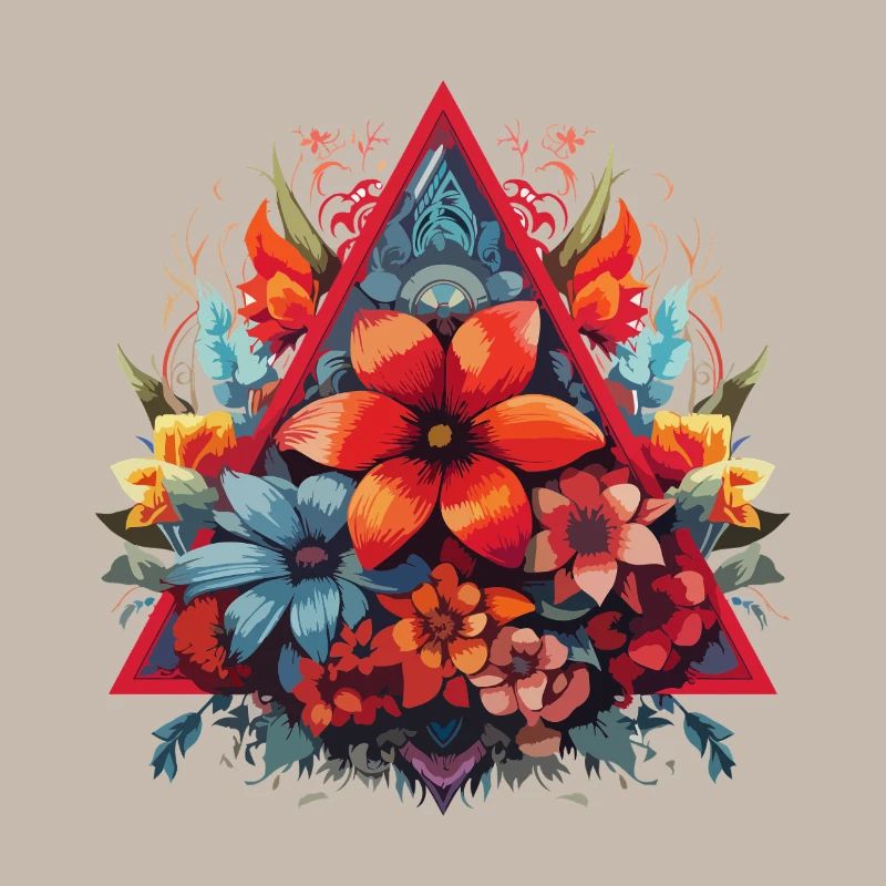Flower triangle