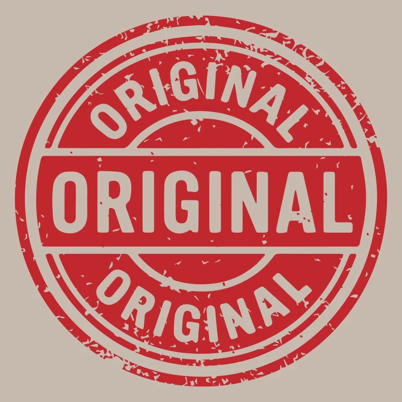 Original Stamp logo. Original Rubber Stamp design.