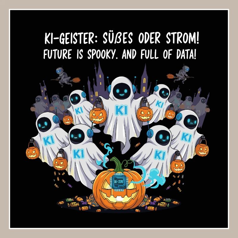 KI-Geister: Süßes oder Strom !