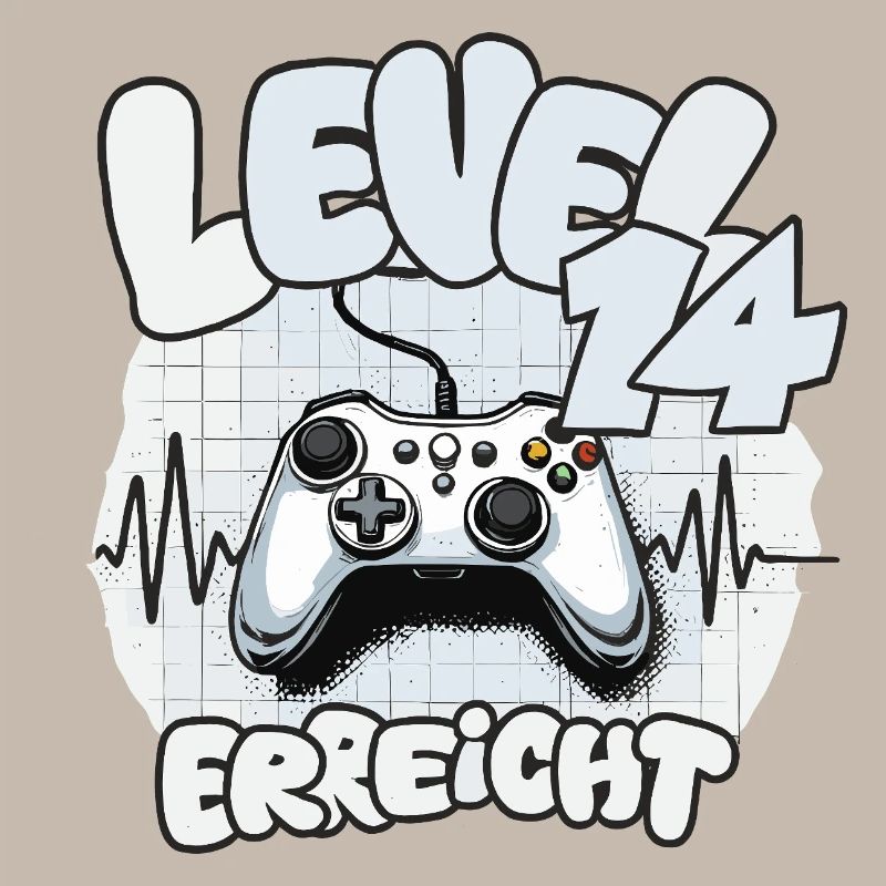 Level 14 Reached Controller Joypad Heartbeat