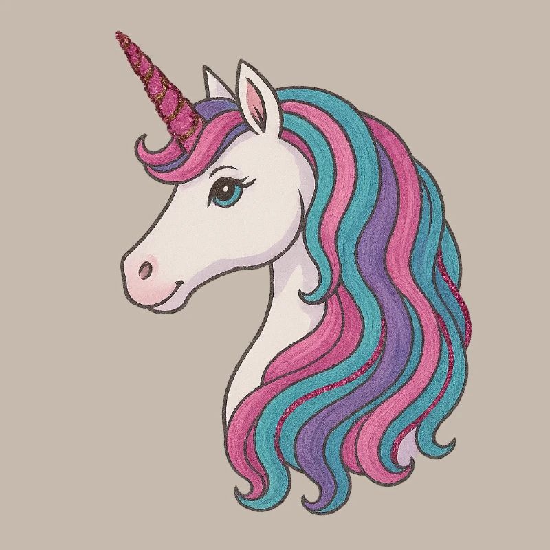 Pastell-Einhornmähnen-Delight