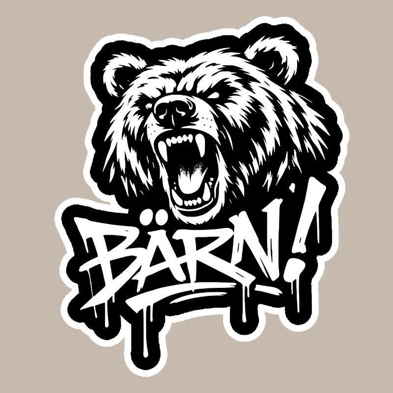 Graffiti Bern - Berner Bär - Bärn