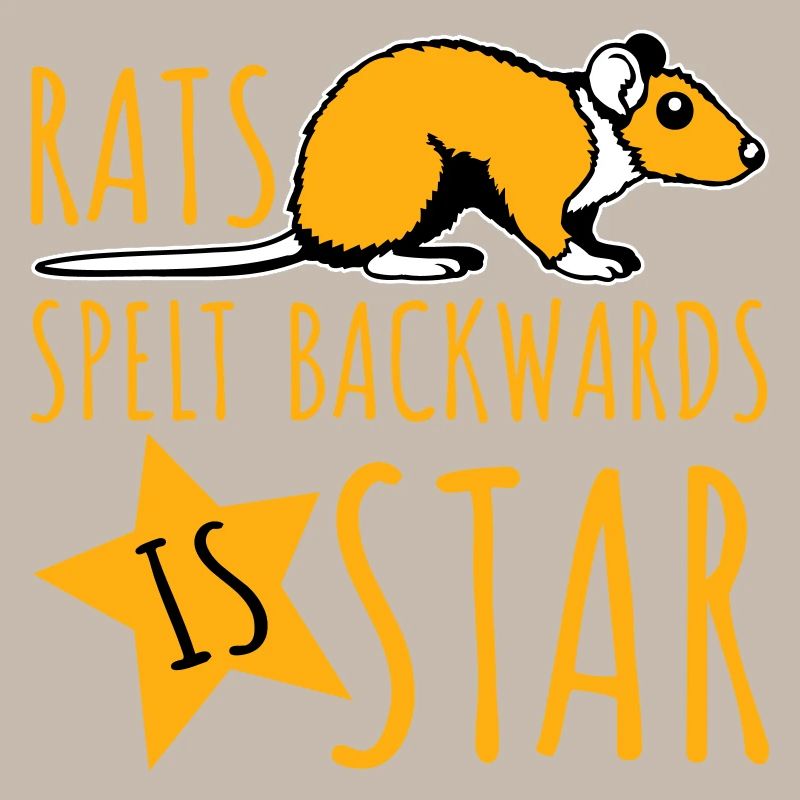 Rats Spelt Backwards Is Star Lustiger Ratte Spruch