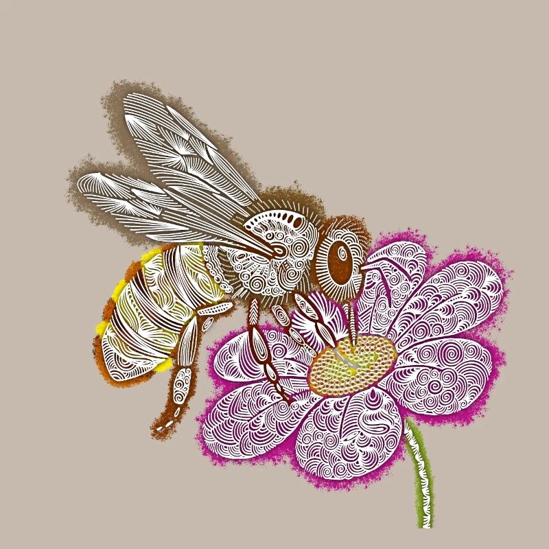 Zentangle Bee