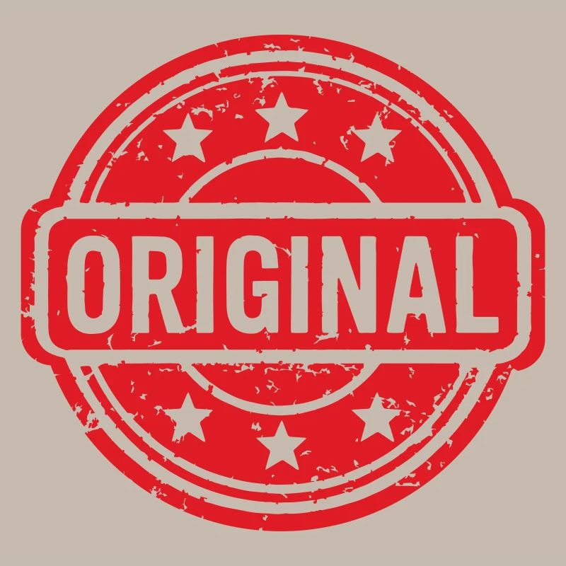 Logo original du timbre. Conception originale de tampon en caoutchouc.