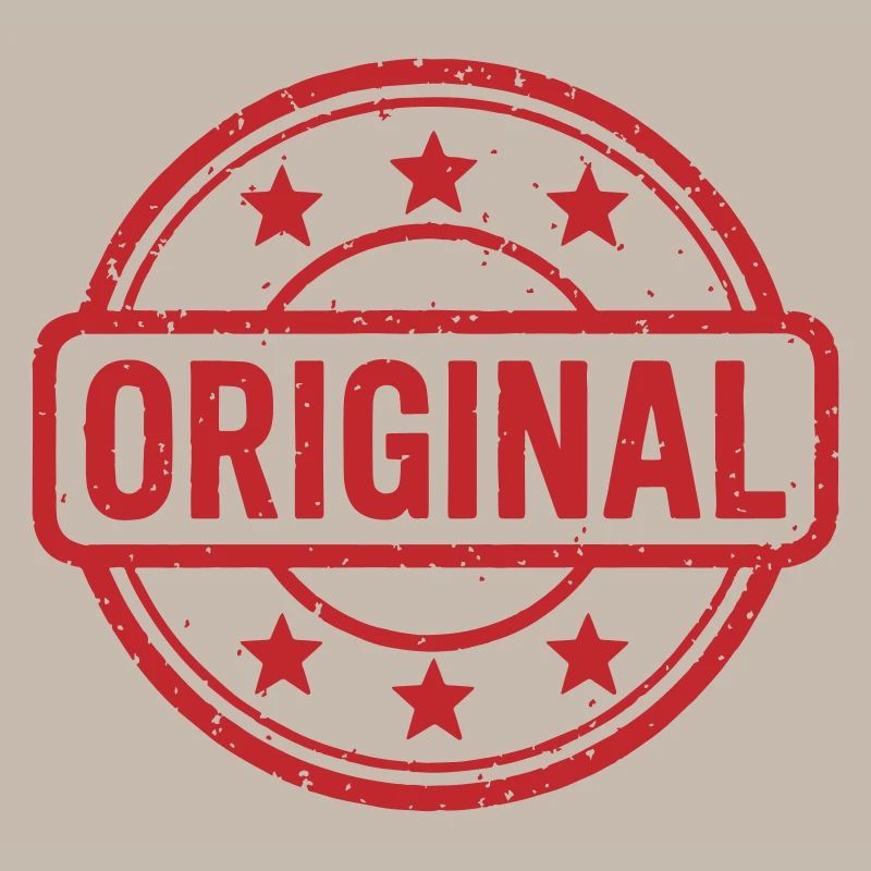 Logo original du timbre. Conception originale de tampon en caoutchouc.