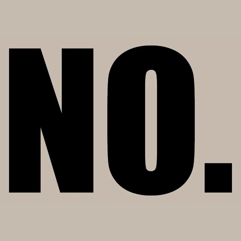 No