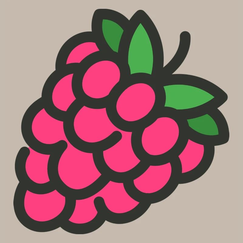 Raspberry - Himbeeren MOTIV