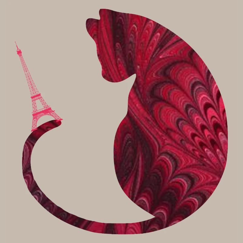 chat avec tour Eiffel e 68