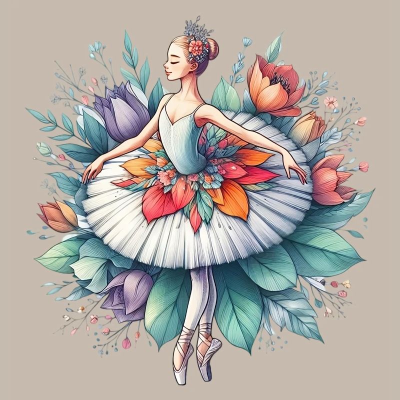 Danseuse de ballet avec tutu