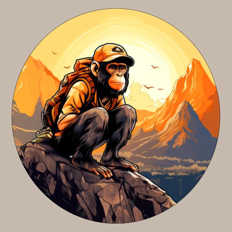 Monkey Hiking / Mountaineer Monkey