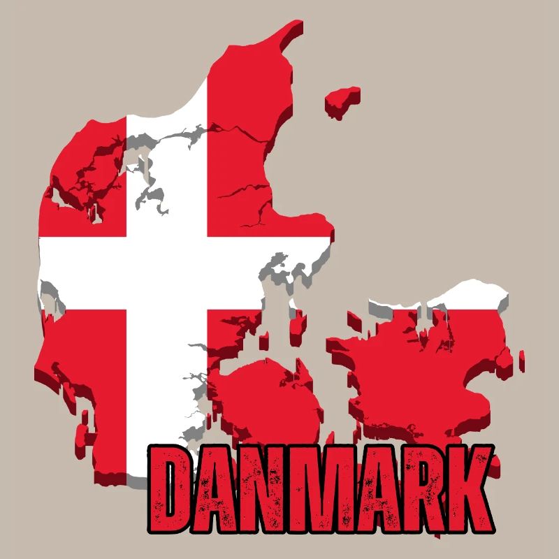 Fierté danoise, drapeau du Danemark