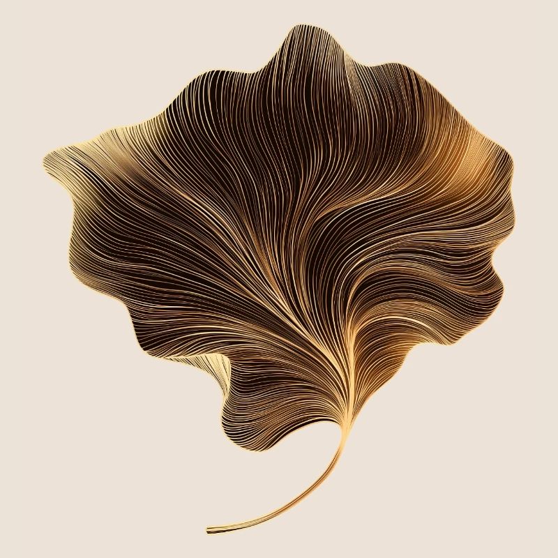Feuille élégante
