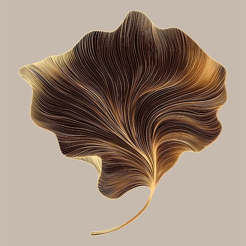 Feuille élégante