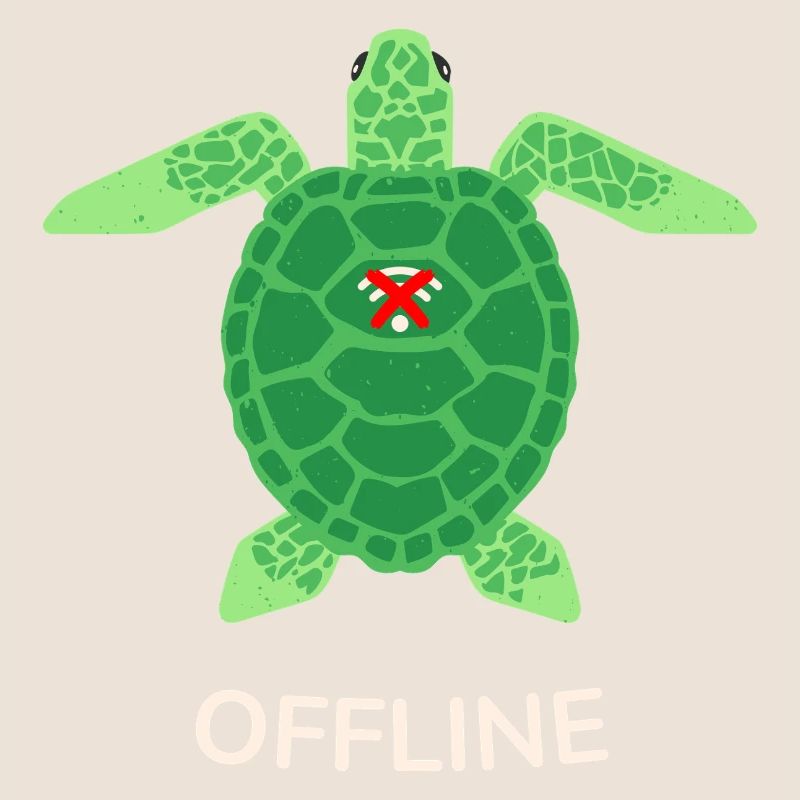 Offline Mode Turtle
