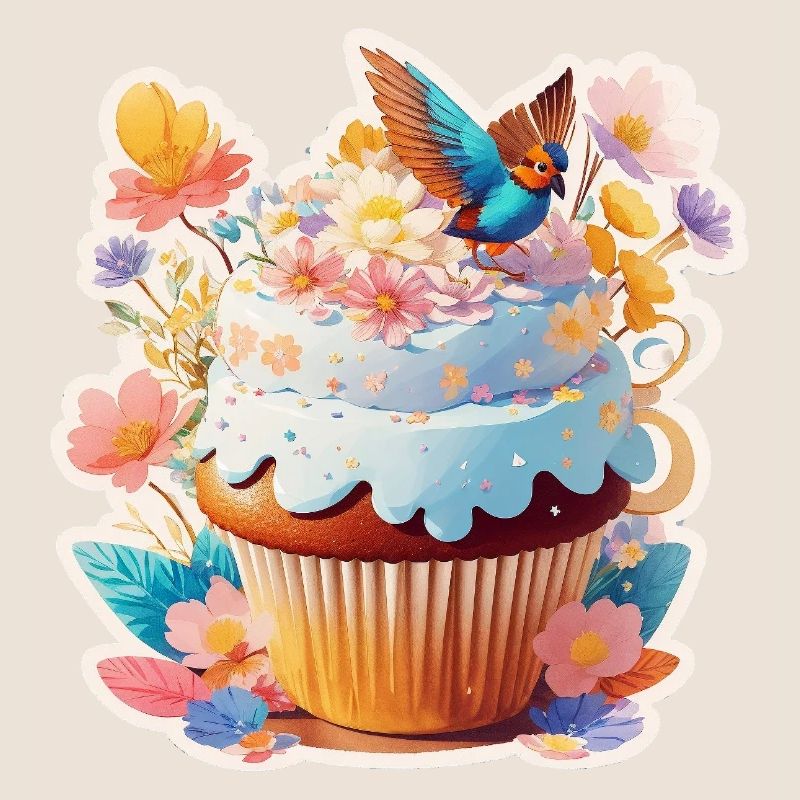  Cupcake Vogel