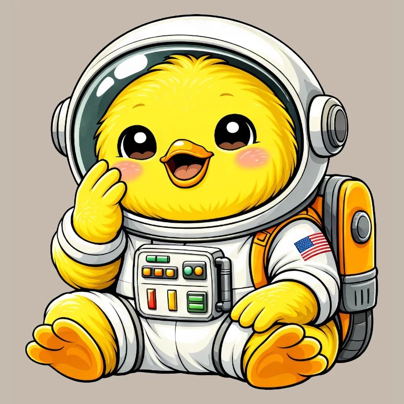 Poulet mignon, Astronaute, Exploratrice de l’Espace
