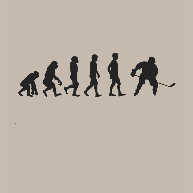 Evolution de hockey sur glace
