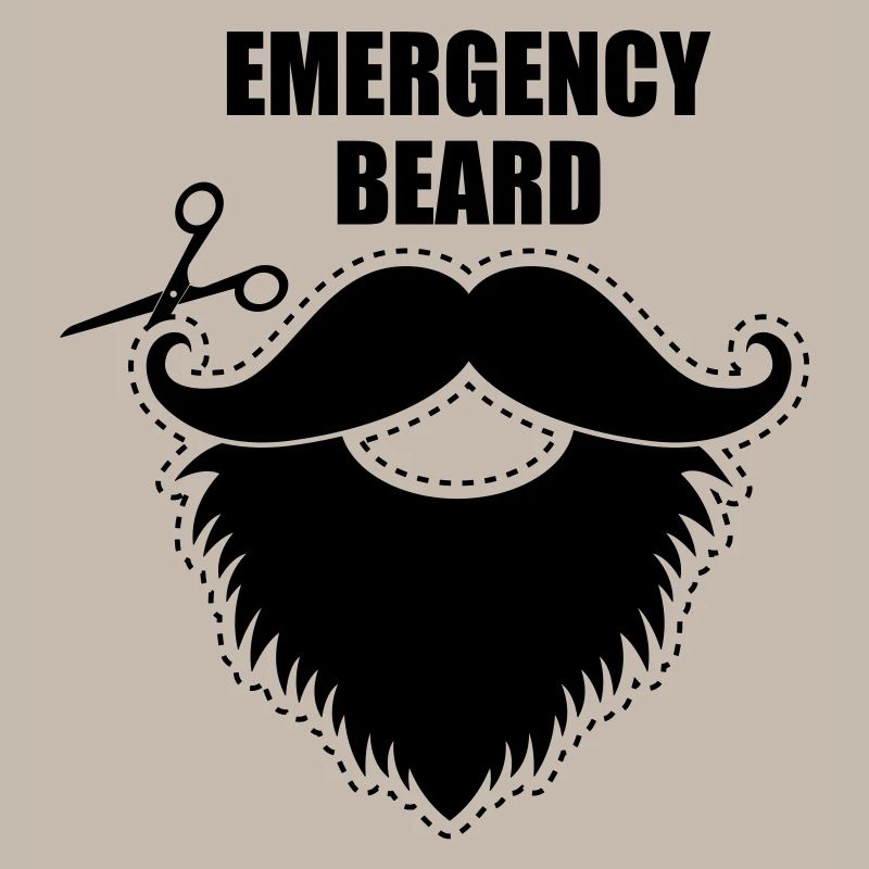 Schnurrbart Bart hipster
