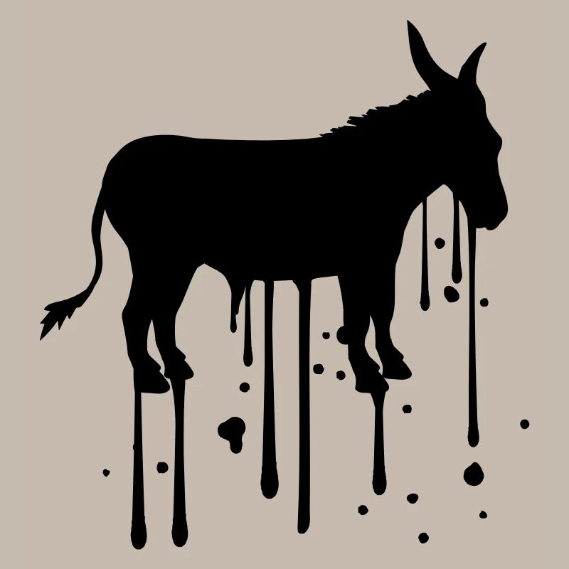 timbre goutte couleur blob graffiti spray donkey p