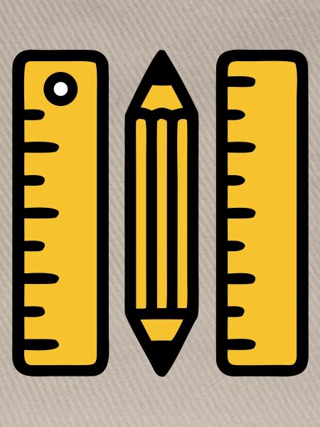 Règles-stylo dessinant l’architecture