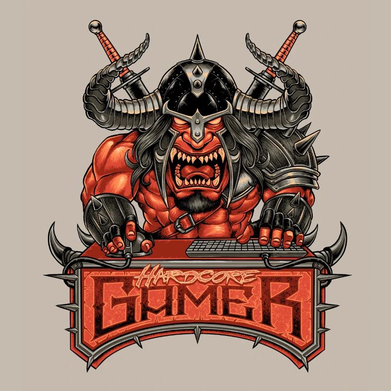 Nerd Gamer Designs MOAB Sword Devil Dämon Fighter