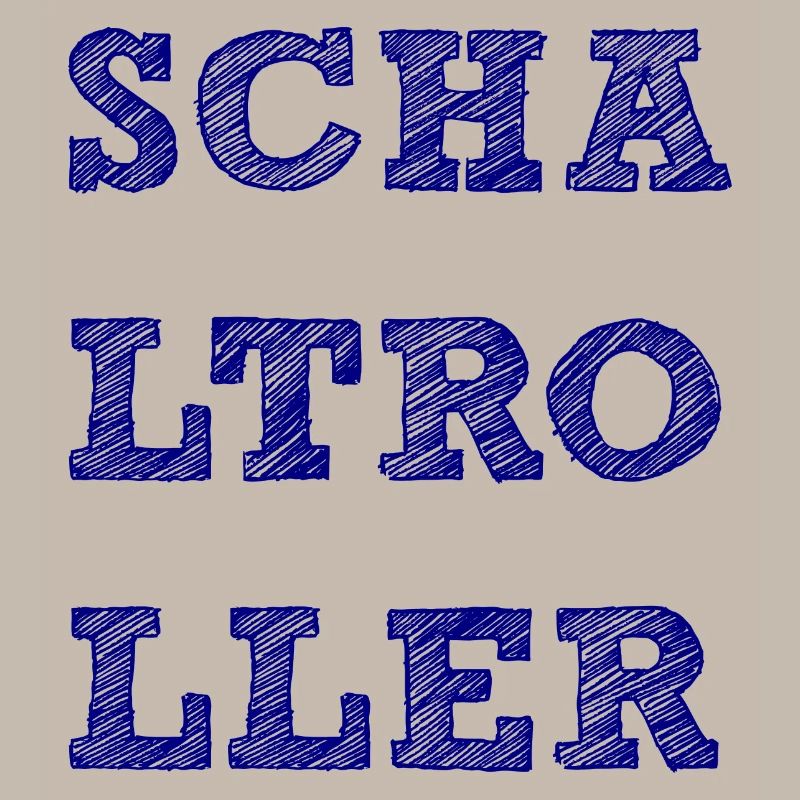 Schaltroller Schritzug schraffiert