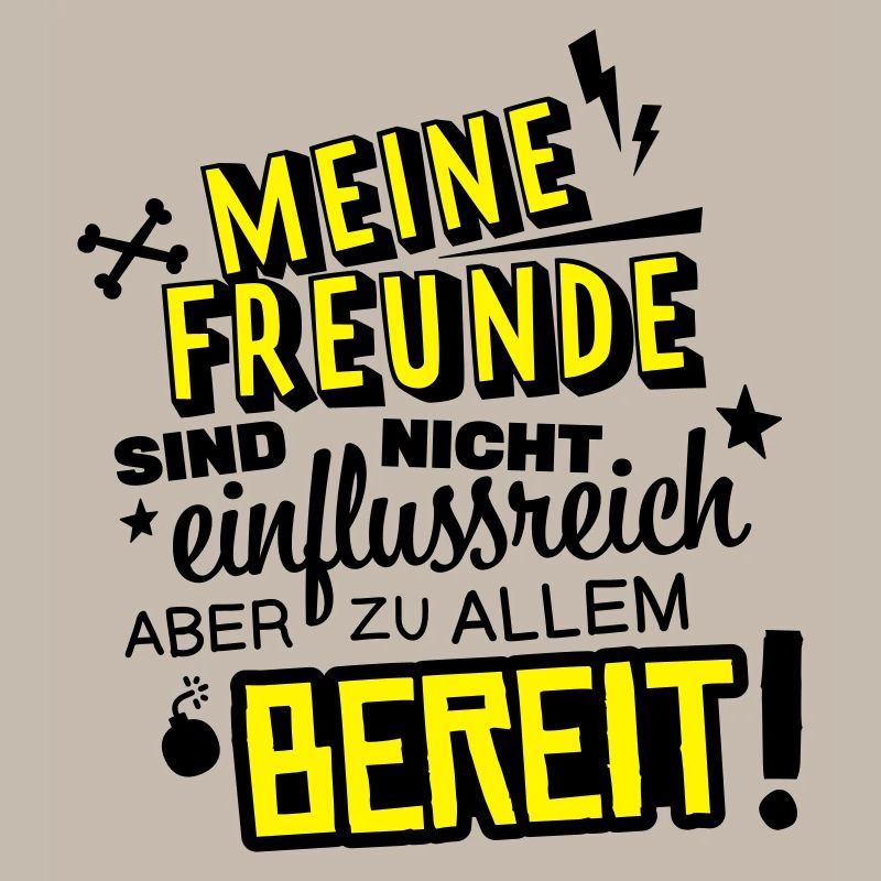 spruch freunde humor