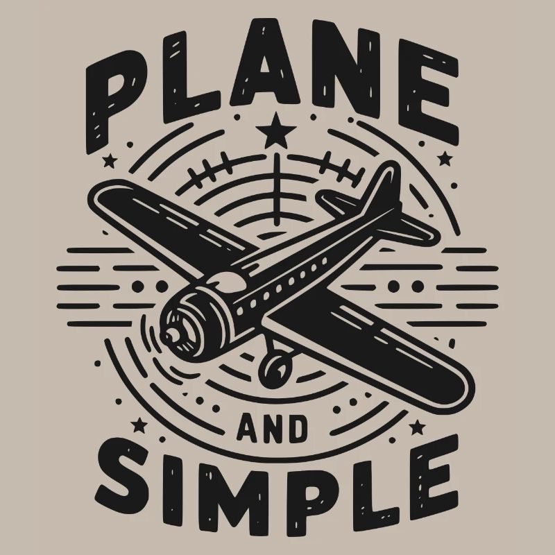 Avion et simple